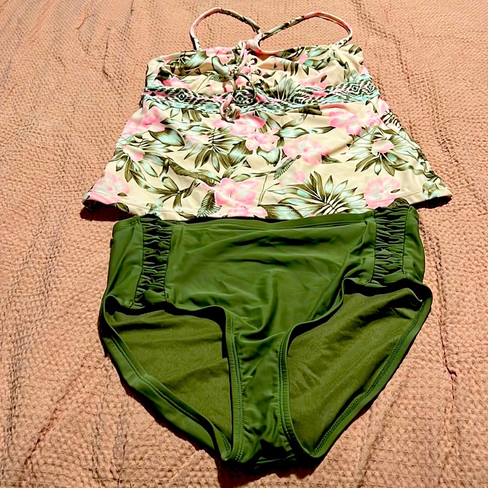 Time and try large 12/14 bikini used great condition